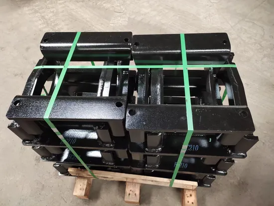 OEM 열간 단조 트랙 굴삭기 불도저 섀시 예비 부품